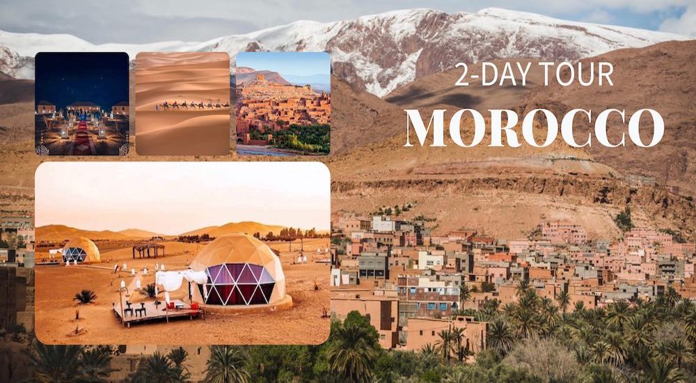 Marrakech desert tours 2 days to Merzouga | 2-day trip from Marrakech