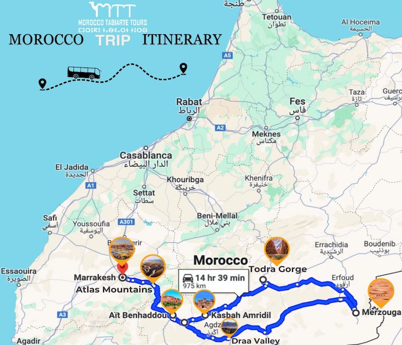 BEST 3-Day Morocco Itinerary: Ouarzazate to Merzouga Tour