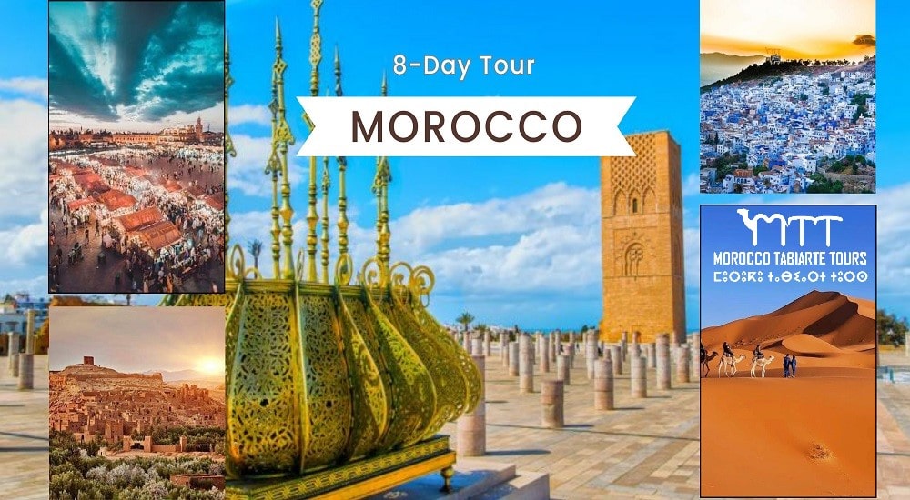 BEST 8 Day Morocco Itinerary | 8 Days Tour from Casablanca