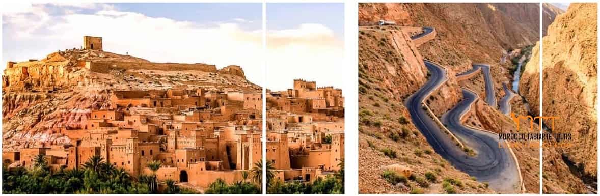 Ait Ben Haddou & Dades Valley on a tour of 6, 7, 8, 10 Days Morocco Sahara Tour