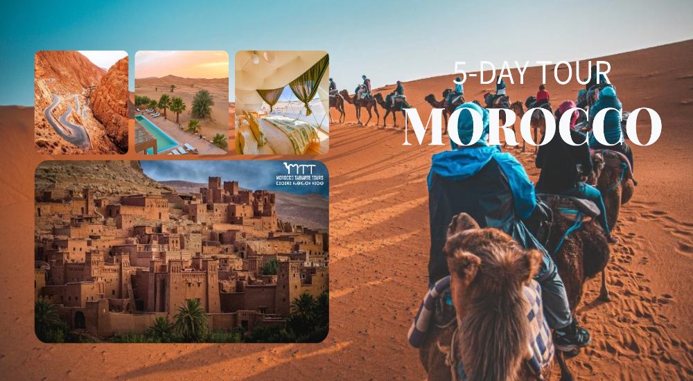 BEST 5 Days Tour from Fes to Marrakech - Morocco Desert Trip